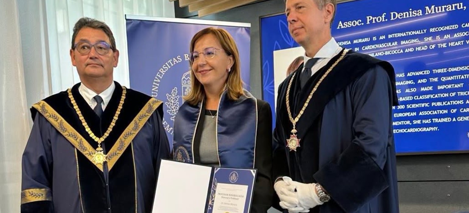 Prof Denisa Muraru - Profesor Honoris Causa al Universității Semmelweis